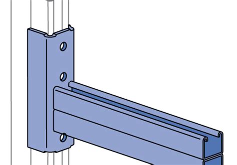 unistrut cantilever brackets